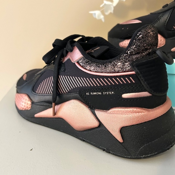 PUMA RS-X Running Shoes Black/Rose Women’s Size 8.5 - Picture 13 of 15